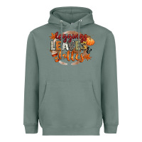 Sage leaves and lattes Heavyweight Hoodie - CowGirlArtShop