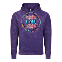Cloud Purple i am inspiration Vintage Hoodie - MaliasSmallBusiness