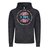 Vintage Black i am inspiration Vintage Hoodie - MaliasSmallBusiness