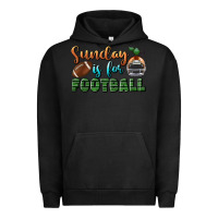 Pigment Black sunday is for football Urban Hoodie - BundleAndBundleShop