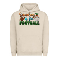 Pigment French Oak sunday is for football Urban Hoodie - BundleAndBundleShop