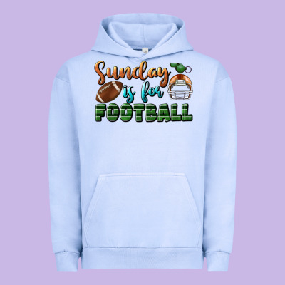 Sunday Is For Football Urban Hoodie Designed By Bundleandbundleshop