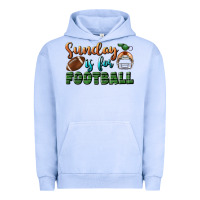 Pigment Grape Ice sunday is for football Urban Hoodie - BundleAndBundleShop