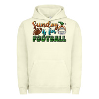 Pigment Pistachio sunday is for football Urban Hoodie - BundleAndBundleShop
