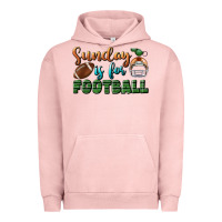 Pigment Salmon sunday is for football Urban Hoodie - BundleAndBundleShop