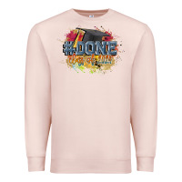 Pale Pink #done class of 2024 Premium Sweatshirt - CowGirlArtShop