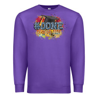 Purple #done class of 2024 Premium Sweatshirt - CowGirlArtShop