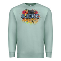 Seafoam #done class of 2024 Premium Sweatshirt - CowGirlArtShop