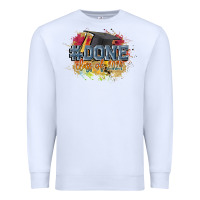 White #done class of 2024 Premium Sweatshirt - CowGirlArtShop