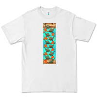 White dinosaur brontosaurus pen wrap Premium Tee - Artiststas