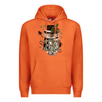 Carrot walking in a winter wonderland Premium Hoodie - CowGirlArtShop