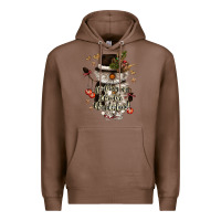 Chestnut walking in a winter wonderland Premium Hoodie - CowGirlArtShop