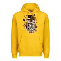 Lemon walking in a winter wonderland Premium Hoodie - CowGirlArtShop