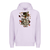 Lilac walking in a winter wonderland Premium Hoodie - CowGirlArtShop