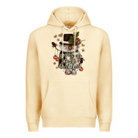 Pina Colada walking in a winter wonderland Premium Hoodie - CowGirlArtShop