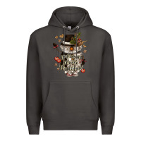 Smoke walking in a winter wonderland Premium Hoodie - CowGirlArtShop