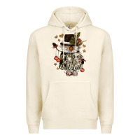 Tofu walking in a winter wonderland Premium Hoodie - CowGirlArtShop