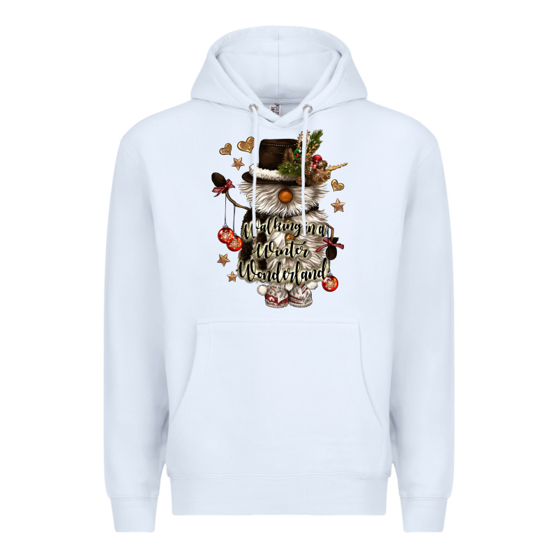 Walking In A Winter Wonderland Premium Hoodie by CowGirlArtShop | Teevron