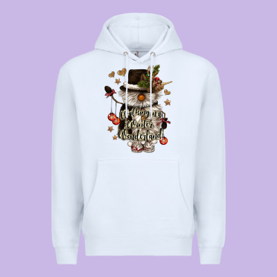 Walking In A Winter Wonderland Premium Hoodie Designed By Cowgirlartshop