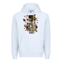 White walking in a winter wonderland Premium Hoodie - CowGirlArtShop