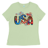 Matcha usa 4th of july Ladies Tee - Artiststas
