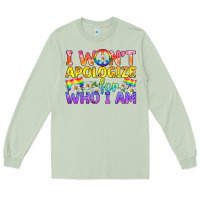Matcha LGBTQ I Won't Apologize For Who I Am Long Sleeve Tee - BundleAndBundleShop
