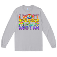 Moon Dust LGBTQ I Won't Apologize For Who I Am Long Sleeve Tee - BundleAndBundleShop