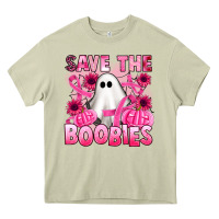 Mossy save the boobies Heavy Core Tee - Artiststas
