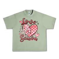 Oil Green love season Urban Heavy Tee - MaliasSmallBusiness