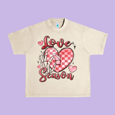 Love Season Urban Heavy Tee Designed By Maliassmallbusiness