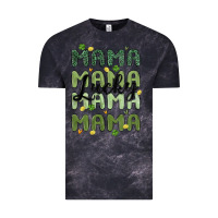 Cloud Black lucky mama Vintage Tee - MaliasSmallBusiness