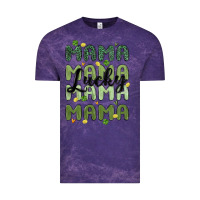 Cloud Purple lucky mama Vintage Tee - MaliasSmallBusiness
