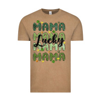 Vintage Coffee lucky mama Vintage Tee - MaliasSmallBusiness
