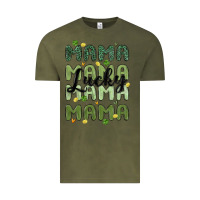 Vintage Olive lucky mama Vintage Tee - MaliasSmallBusiness