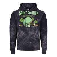 Cloud Black saint patrick university Vintage Hoodie - MaliasSmallBusiness