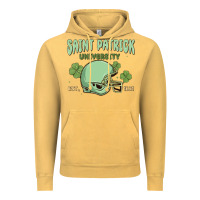 Vintage Mustard saint patrick university Vintage Hoodie - MaliasSmallBusiness