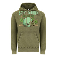 Vintage Olive saint patrick university Vintage Hoodie - MaliasSmallBusiness