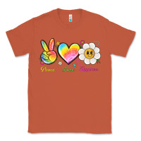 Copper peace love happiness Classic Tee - NancyCooperArtShop