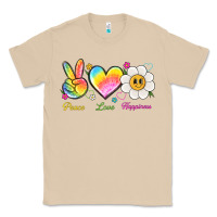 Mushroom peace love happiness Classic Tee - NancyCooperArtShop