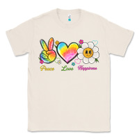 Natural peace love happiness Classic Tee - NancyCooperArtShop