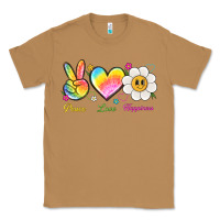 Toasted Coconut peace love happiness Classic Tee - NancyCooperArtShop