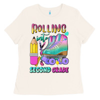 Bone rolling into second grade Ladies Tee - BundleAndBundleShop