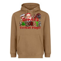 Toasted Coconut santas favorite  football player Heavyweight Hoodie - CowGirlArtShop