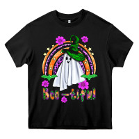 Black boo tiful ghost Heavy Core Tee - BundleAndBundleShop