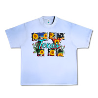 Grape Ice texas tx serape sunflower cowhide Urban Heavy Tee - AdoDesignShop