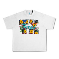Lunar Rock texas tx serape sunflower cowhide Urban Heavy Tee - AdoDesignShop