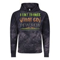 Cloud Black i like things that go pew pew Vintage Hoodie - MaliasSmallBusiness