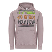 Vintage Zinc i like things that go pew pew Vintage Hoodie - MaliasSmallBusiness