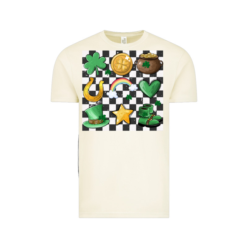 Checker Board Lucky Charms Vintage Tee by MaliasSmallBusiness | Teevron