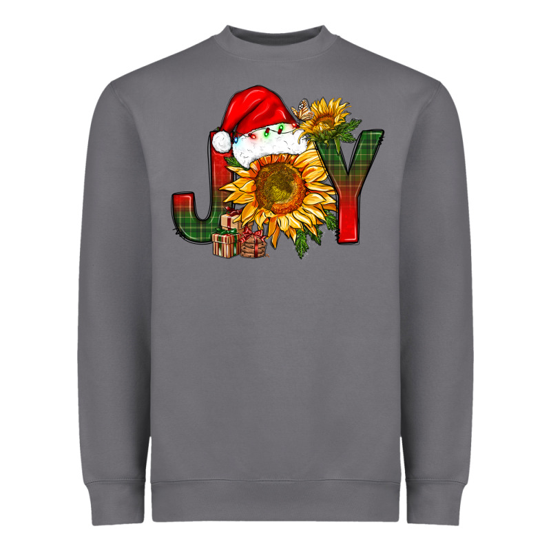 Joy Christmas With Sunflower Bbs Heavyweight Sweatshirt by BundleAndBundleShop | Teevron